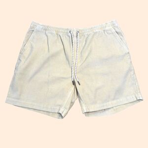 Faherty Corduroy Shorts Yellow